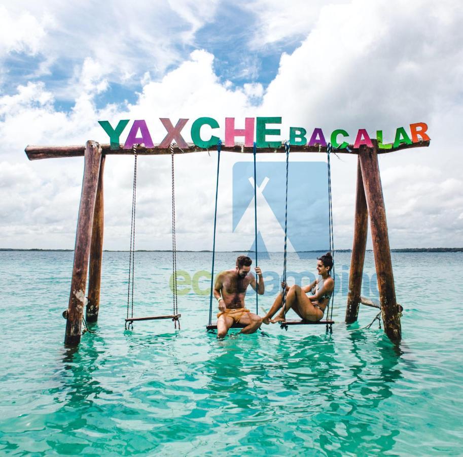 Ecocamping Yaxche Бакалар Екстериор снимка